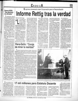 Informe Rettig tras la verdad