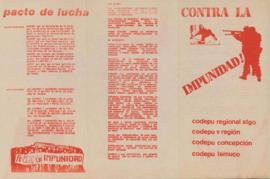 Tríptico. Contra la impunidad