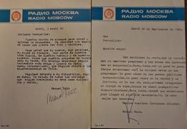 Cartas de Radio Moscú a fines de la dictadura