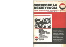 Correo de la Resistencia N° 21, febrero - abril 1979