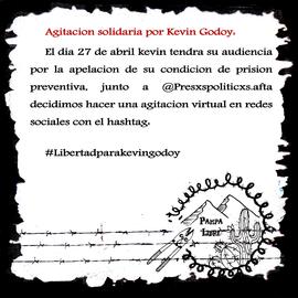 Agitación solidaria por Kevin Godoy