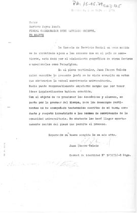 Réplica de Juan Ibarra