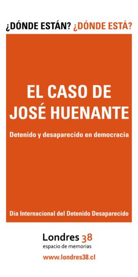 Exposición itinerante: ¿Dónde están? ¿Dónde está? El caso de José Huenante, detenido desaparecido...